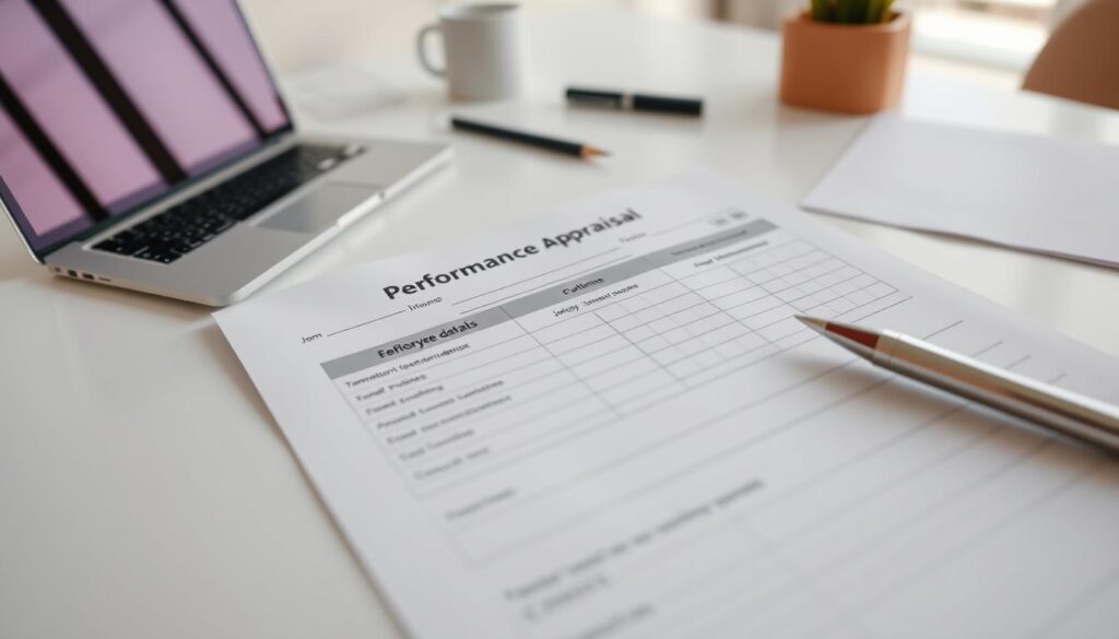 performance appraisal form