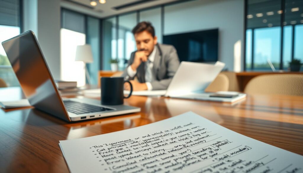 example employee comments on performance review