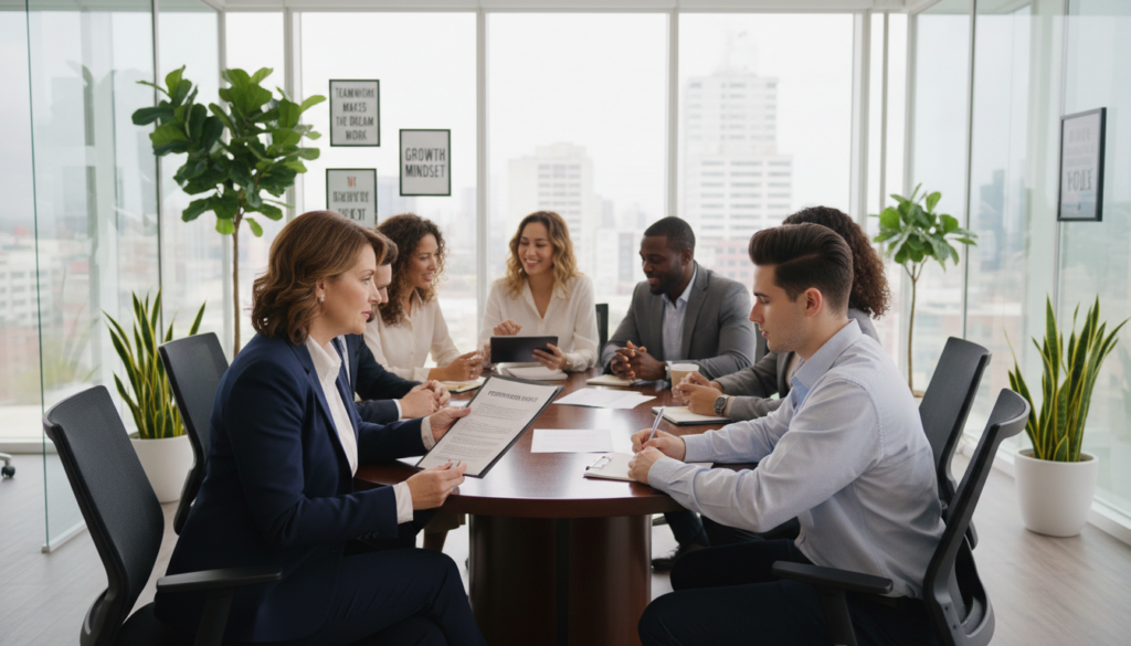 employee performance reviews