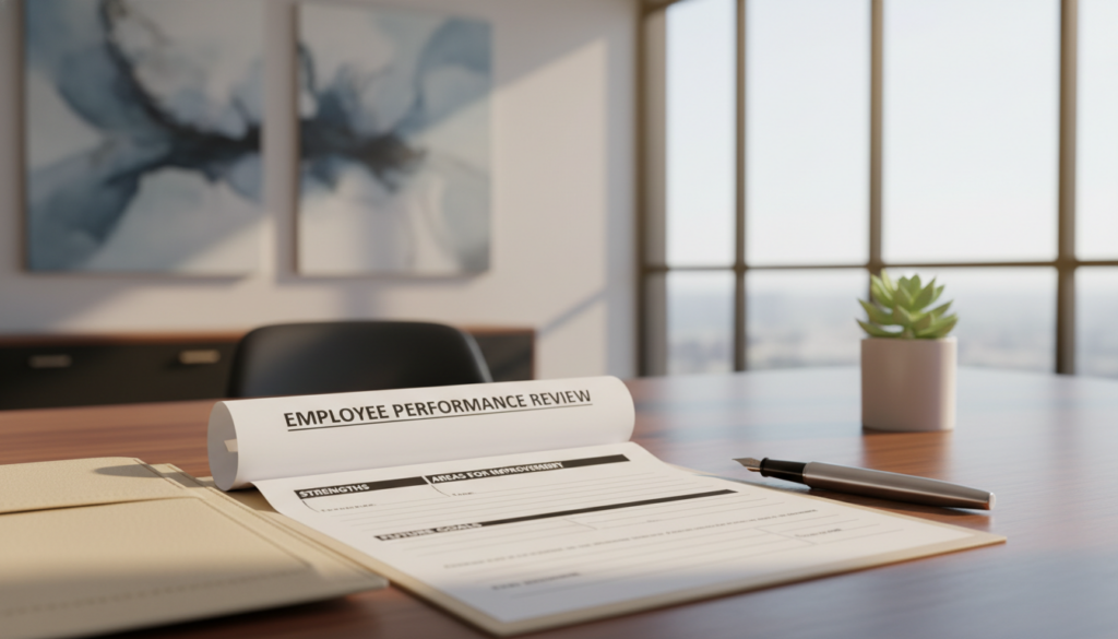 free employee performance evaluation form