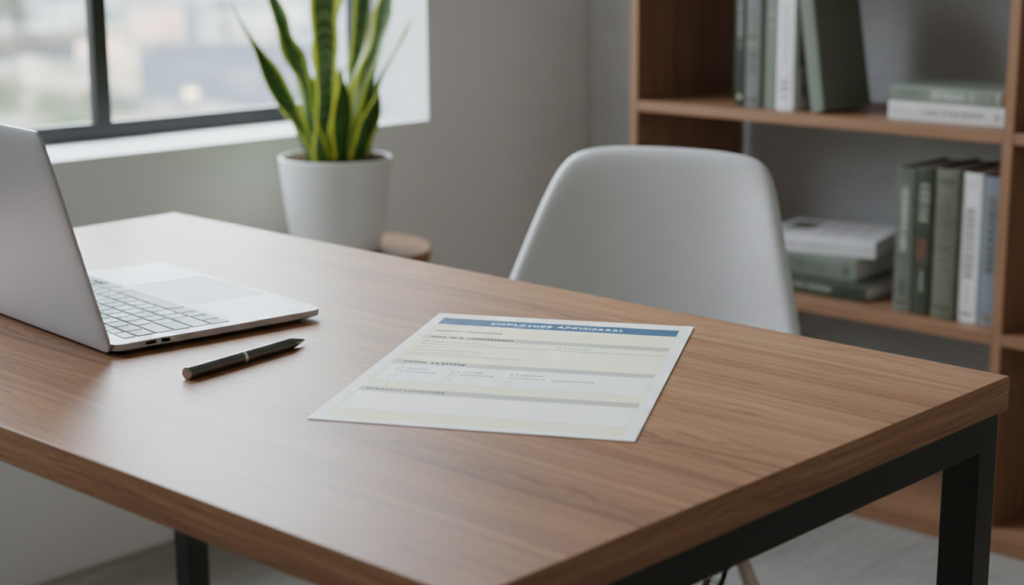 performance appraisal form