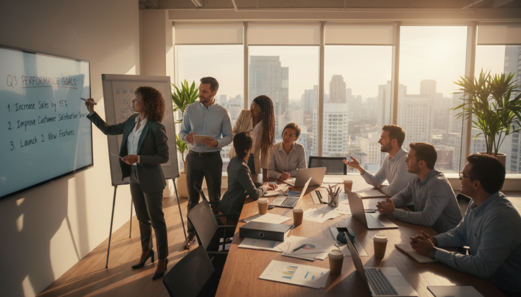 sample employee performance goals