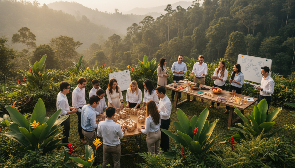 janda baik team building