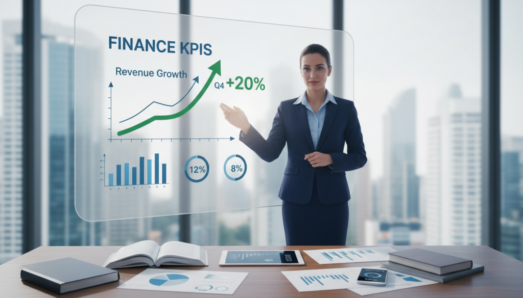 key performance indicators for finance department