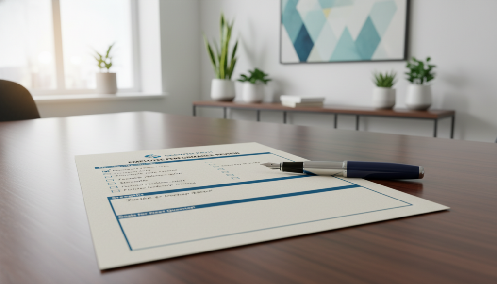 staff appraisal form