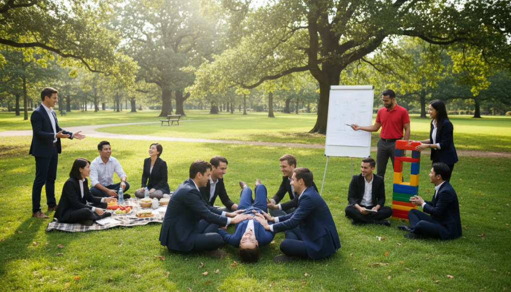 business team building activities