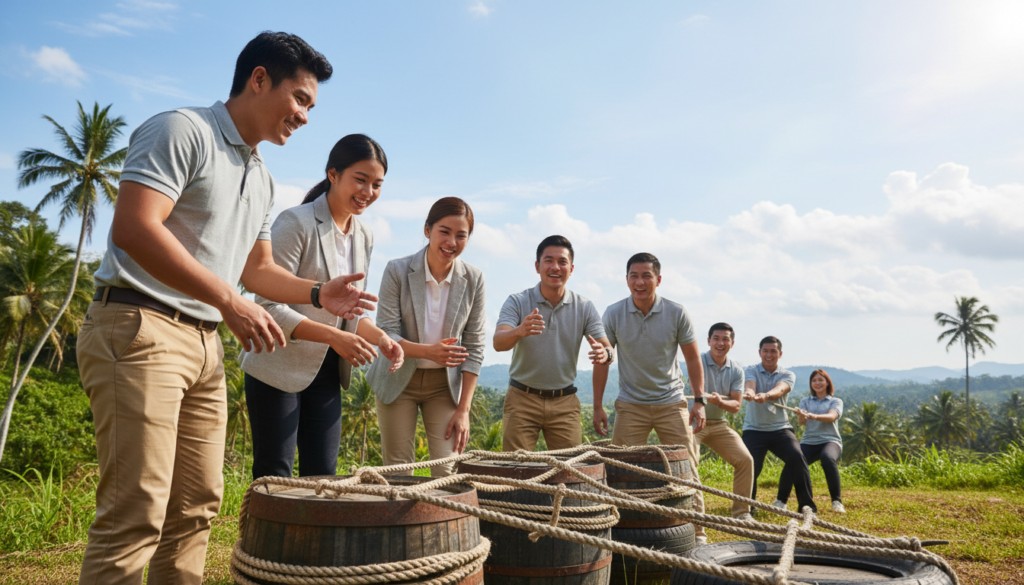 corporate team building activities