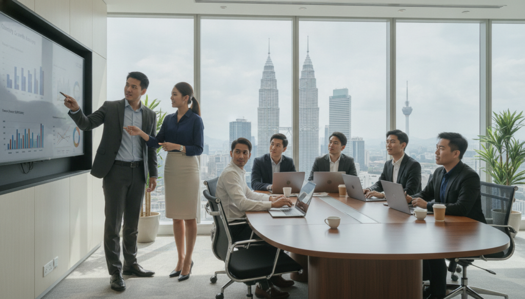 Can a cloud ERP system handle performance management for Malaysian employees?