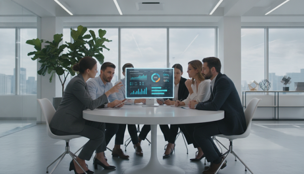 Give a breakdown of how to log in to and use a KPI management system in Malaysia