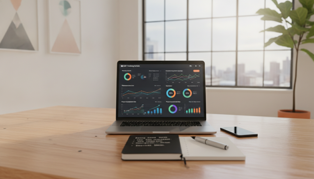 How do I log in to a KPI tracking system — what should I look for?